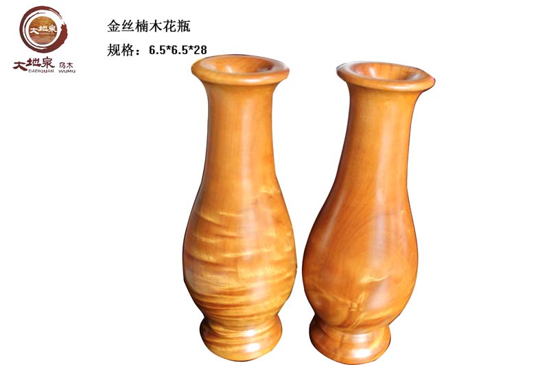 金丝楠木花瓶1