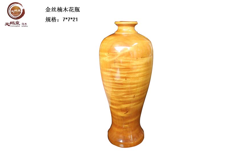 金丝楠木花瓶2